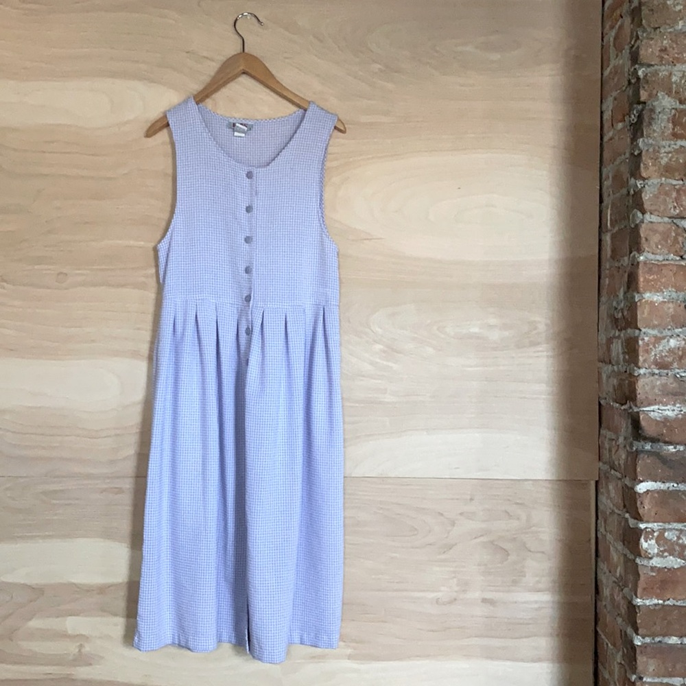 FADS lavender gingham dress / size 6 /